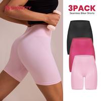 [‌Size up] Viconow 3 Pack Biker Shorts Women, 5/8\