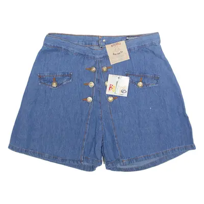 BOLERO Womens Denim Shorts Blue S W28