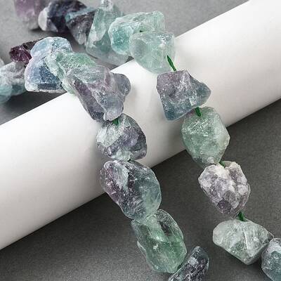 Natural Fluorite Beads Strands