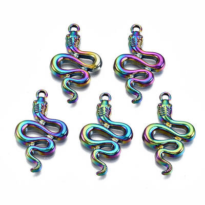 Rainbow Color Alloy Pendants