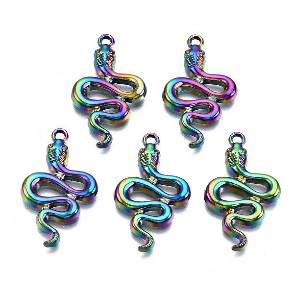 Rainbow Color Alloy Pendants