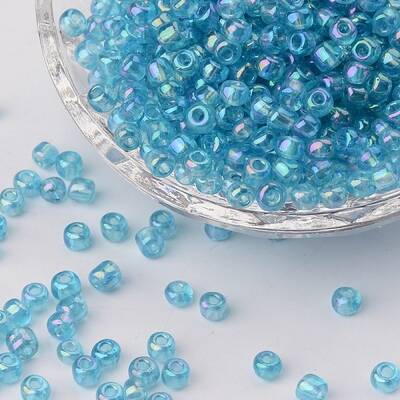 (Repacking Service Available) Round Glass Seed Beads