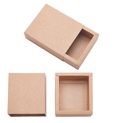 Kraft Paper Drawer Box