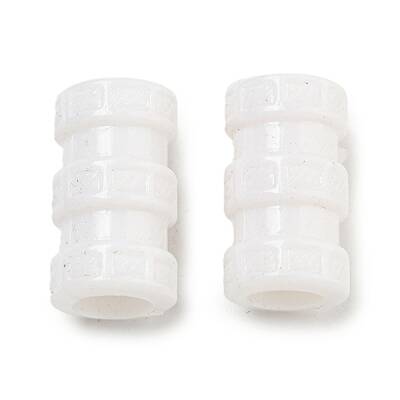 Opaque Acrylic European Beads
