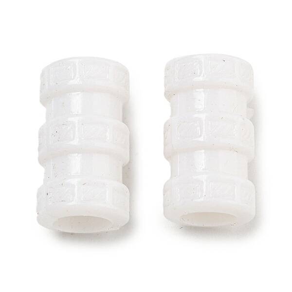 Opaque Acrylic European Beads