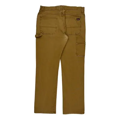 Dickies Carpenter Trousers - 36W 33L Brown Cotton | Size: 36″ waist