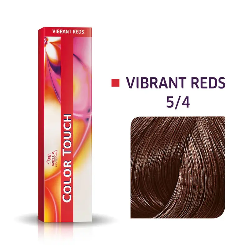 Wella Professionals Color Touch Tinta Semipermanente Senza Ammoniaca 5/4 Castano Chiaro Rosso 60 ml
