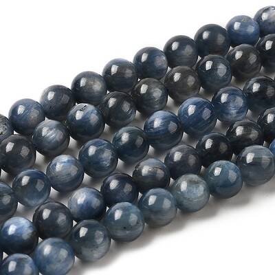 Natural Kyanite/Cyanite/Disthene Round Beads Strands