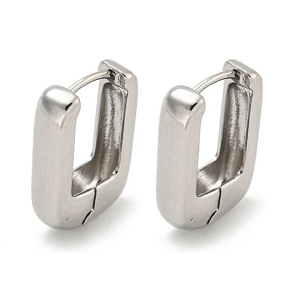 Brass Hoop Earrings