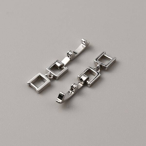 Brass Fold Over Clasps