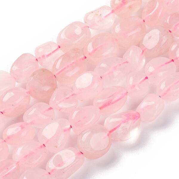 Natural Rose Quartz Beads Strands