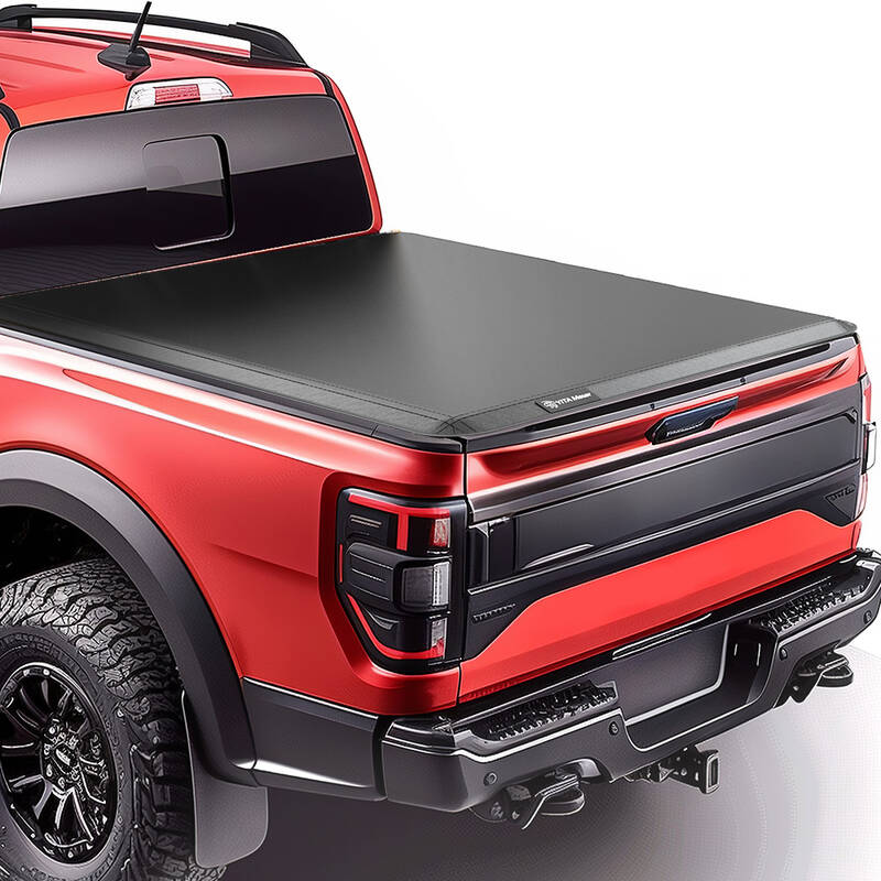 YITAMOTOR® Soft Tri-fold Truck Bed Tonneau Cover Compatible with 2022 2023 2024 2025 Ford Maverick 4.5 ft (54\