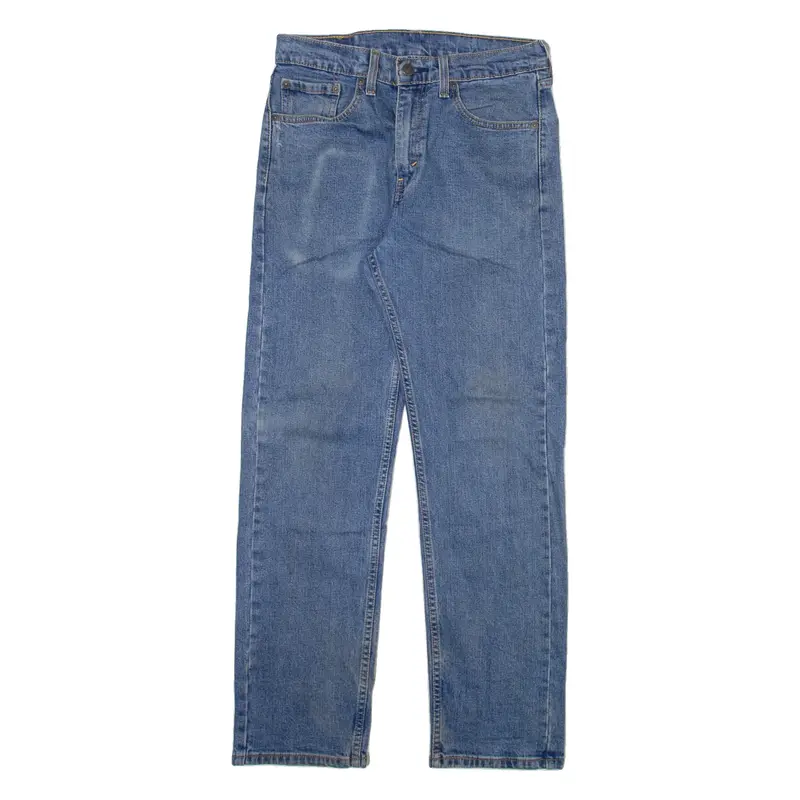 LEVI'S 505 Jeans Mens Blue Regular Straight W31 L30