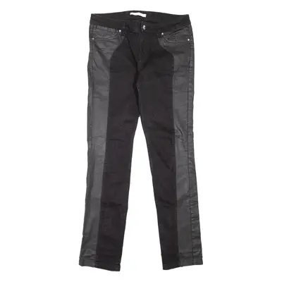 KAREN MILLEN Womens Jeans Black Slim Straight W32 L31