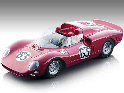 Ferrari 275 P2 #63 Mike Parkes - Jean Guichet Winner Monza 1000 km (1965) Mythos Series Limited Edition to 70 pieces Worldwid...