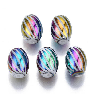 Electroplate Glass Beads