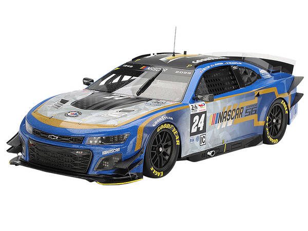 Chevrolet Camaro ZL1 #24 Jenson Button - Jimmie Johnson - Mike Rockenfeller (Post-Race Weathered Version) Hendrick Motorspor...