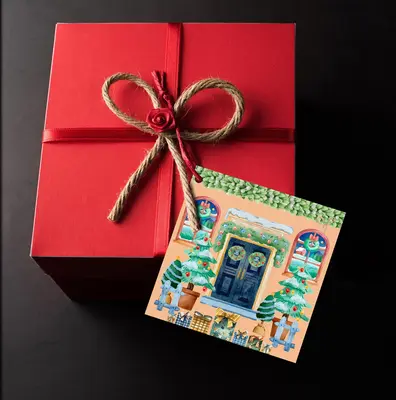 Christmas Market Card