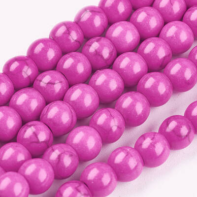 Synthetic Turquoise Beads Strands