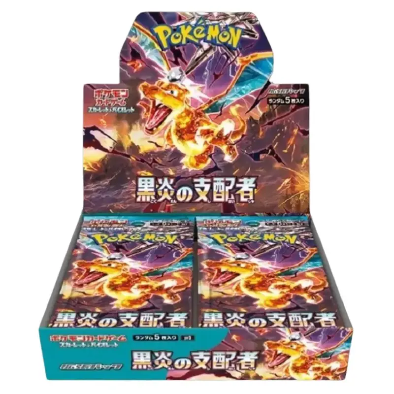 Ruler of the Black Flame Booster Box Japanese Pokémon Trading Card Game