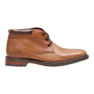 3 SHEEPSKIN Chukka Boots Brown Leather Mens UK 10