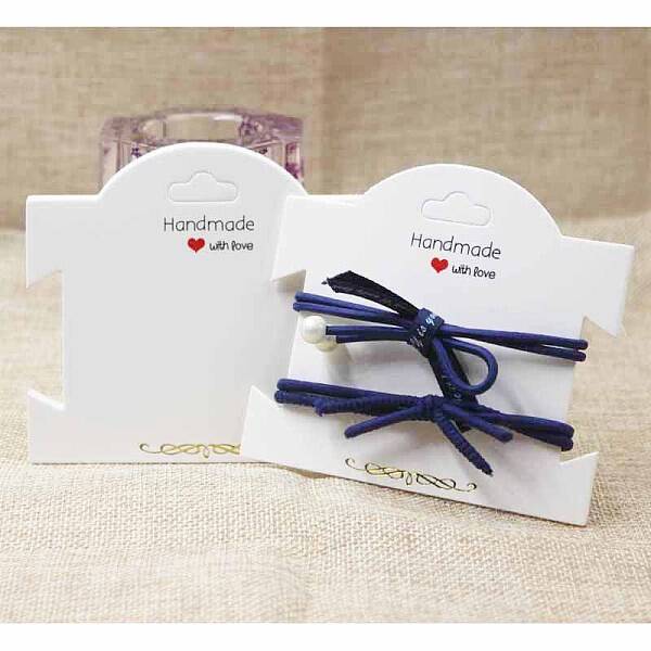 Paper Hair Clip Display Cards