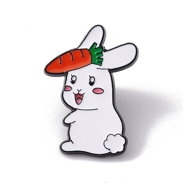 Easter Theme Rabbit Enamel Pin