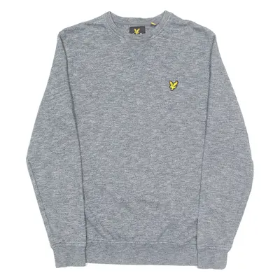 LYLE & SCOTT Mens Sweatshirt Grey Crew Neck M