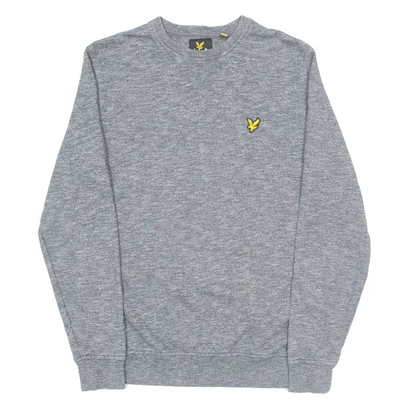 LYLE & SCOTT Mens Sweatshirt Grey Crew Neck M