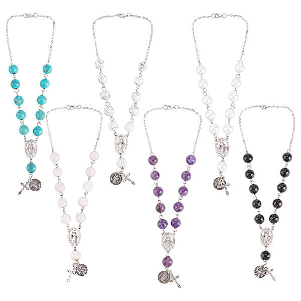 Gemstone Beads Pendant Decoration