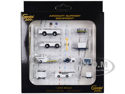 Airport Support Equipment Set of 10 pieces \