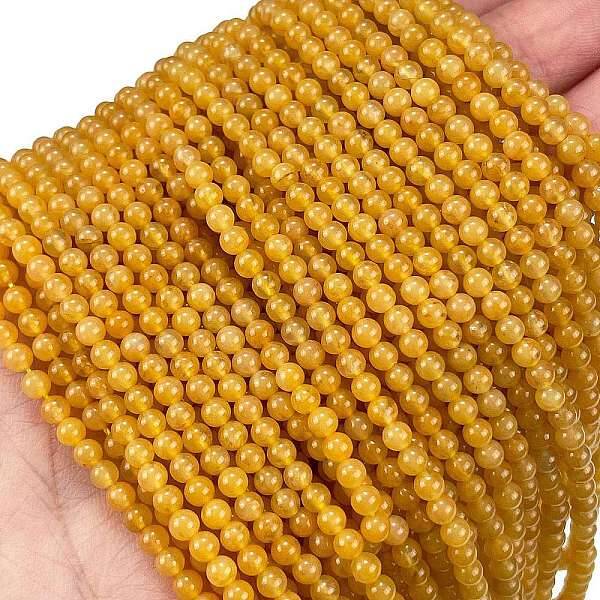 Natural Topaz Jade Beads Strands