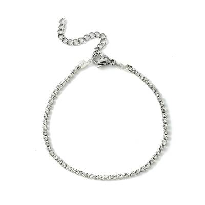 Rhinestone Tennis Bracelet