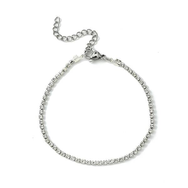 Rhinestone Tennis Bracelet