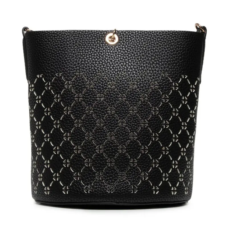 Guess Amara Women's Backpack Synthetic Leather Black 18x20x14 cm