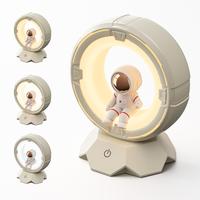 Rechargeable Astronaut Night Light，3 Color Adjustment，4 brightness levels,Dimmable Baby  Safe Night Lights for Nursery,Re...