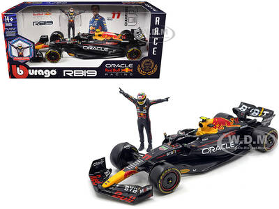 Red Bull Racing RB19 #11 Sergio Perez Oracle Formula One F1 Championship Constructor Champions (2023) with Driver Figure 1/24...