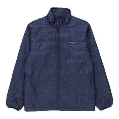 Age 12 Patagonia Puffer - Large Navy Nylon
