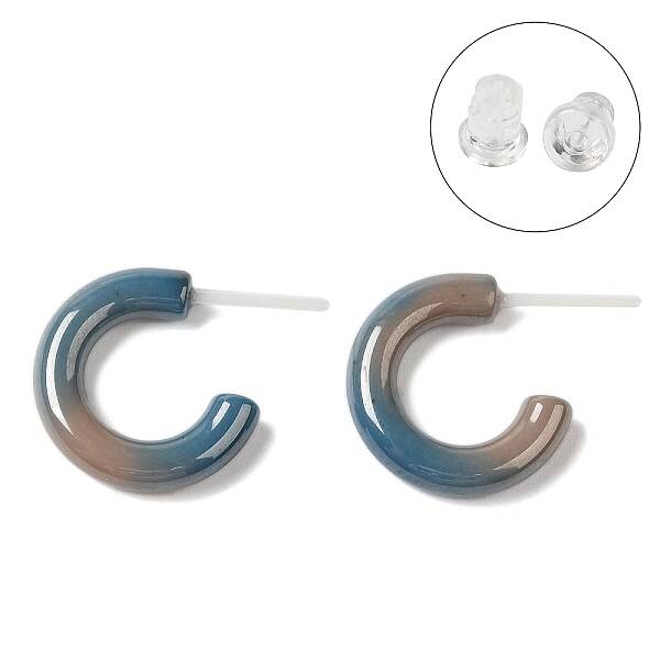 Hypoallergenic Bioceramics Zirconia Ceramic Stud Earrings