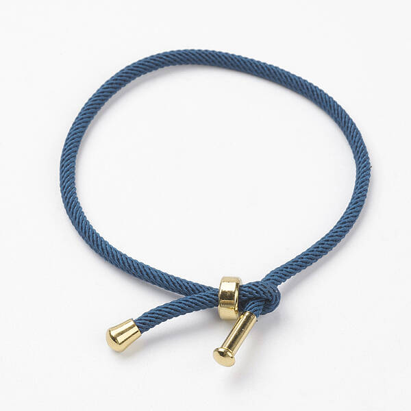 Cotton Twisted Cord Bracelet Making