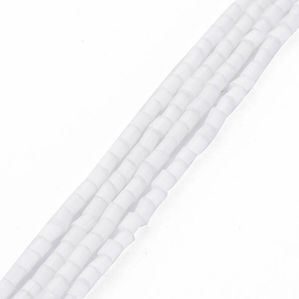Glass Silk Stain Style Beads Strands