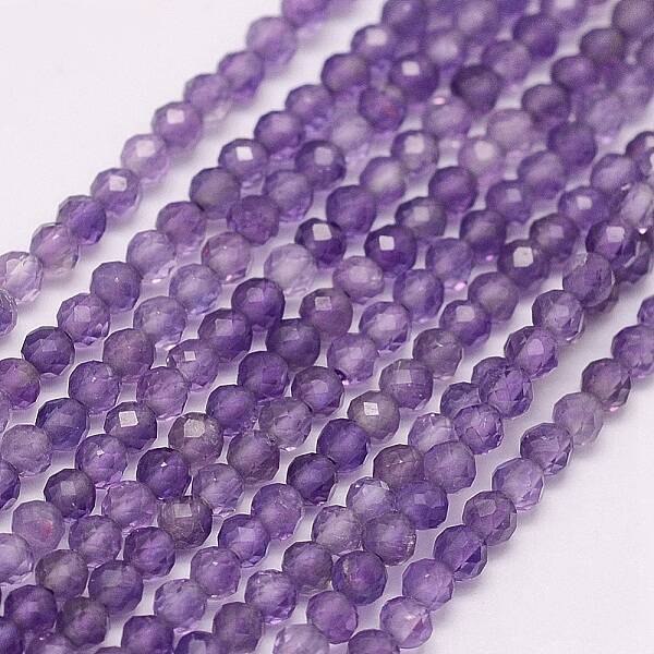 Natural Amethyst Beads Strands