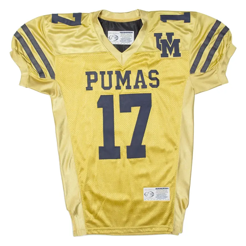 ROPA DEPORTIVA Pumas Mens Jersey Gold USA V-Neck L