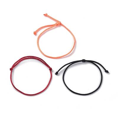 Simple Nylon Cord Bracelets Set