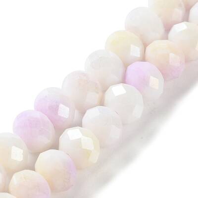 Electroplate Handmade Lampwork Beads Strands