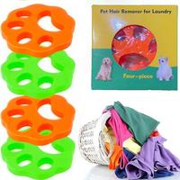 4pcs/set Paw Shaped Pet Hair Removal Laundry Ball, Reusable Pet Hair Remover for Clothes, Carpets, Household Items