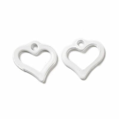 Spray Painted 201 Stainless Steel Charms