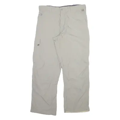 SALEWA Mens Trousers Grey Regular Straight W32 L28