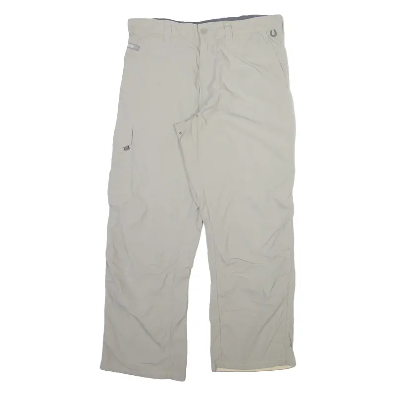 SALEWA Mens Trousers Grey Regular Straight W32 L28