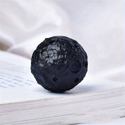 Moon Meteorite Natural Obsidian Crystal Ball